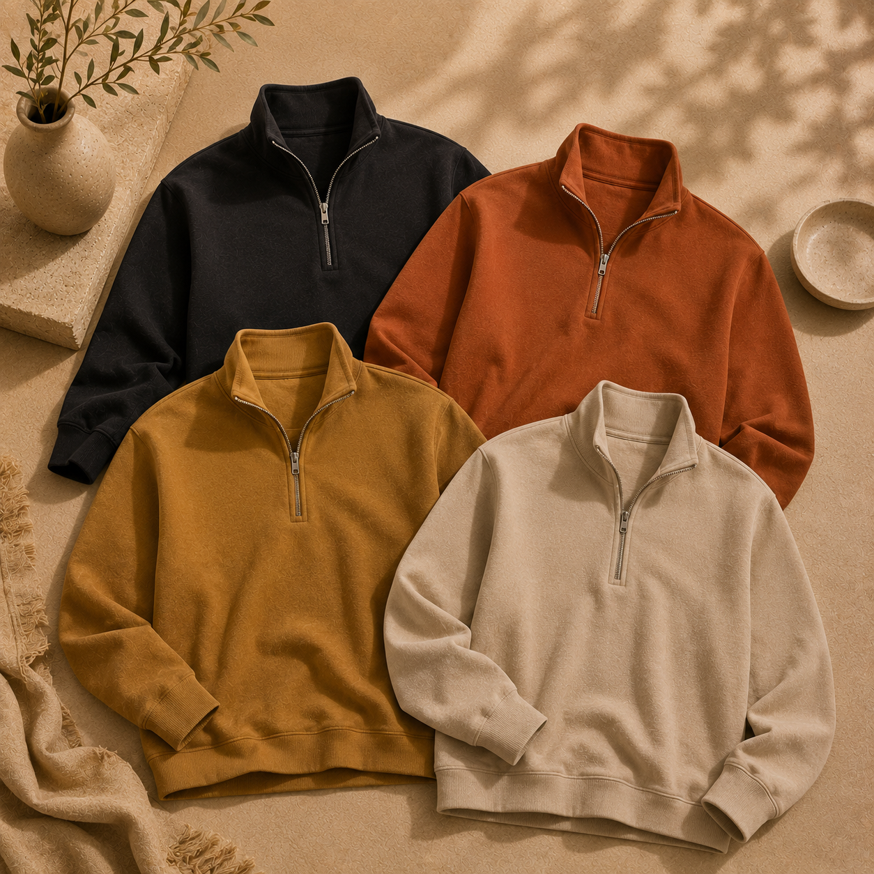 Quarter-zips