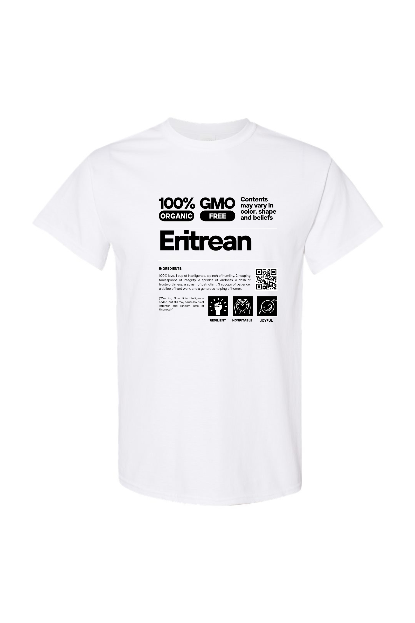 100% Eritrean ~ Printed
