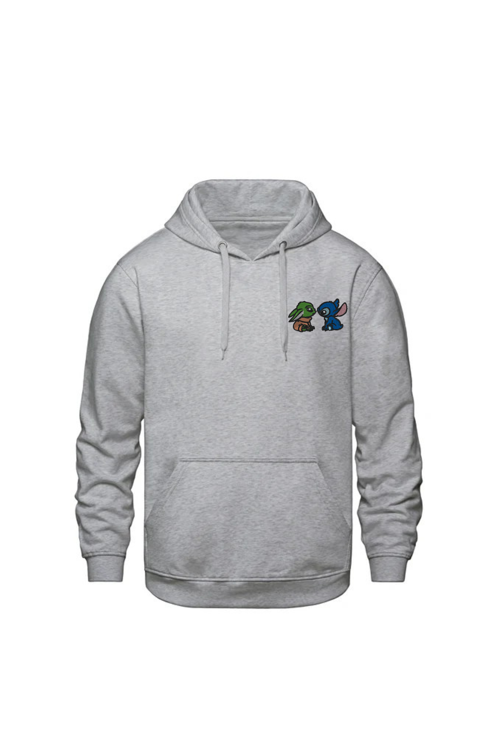 Baby Yoda & Stich ~ Embroidered