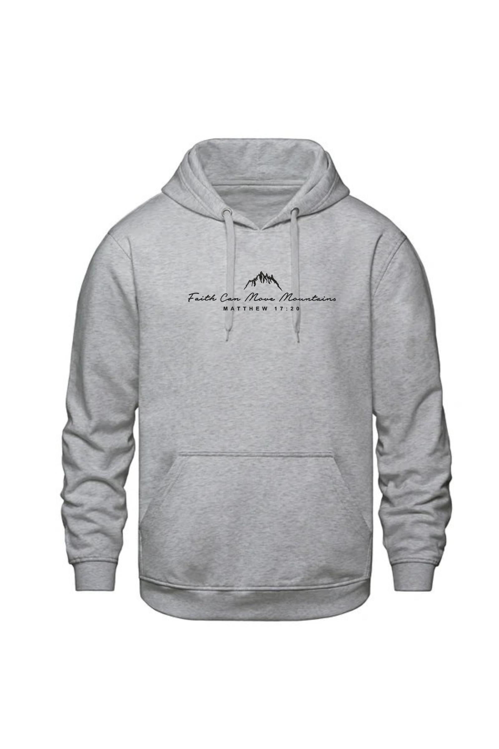 Faith Moves Mountains ~ Embroidered